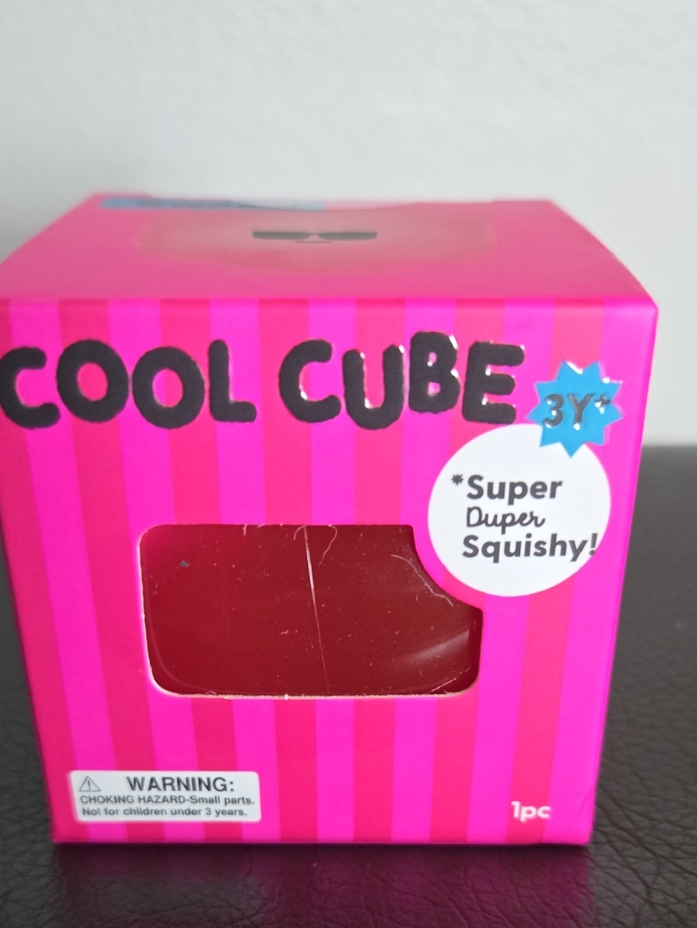 Cool Cube Squishy - Pink